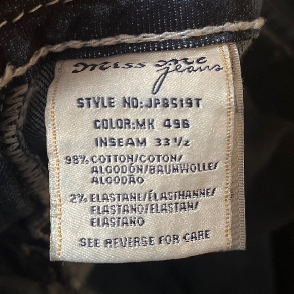 Miss Me Signature Straight Jeans - Picture 4 of 5